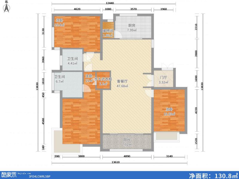 包頭裝修方案包頭總部經(jīng)濟(jì)園二期184㎡